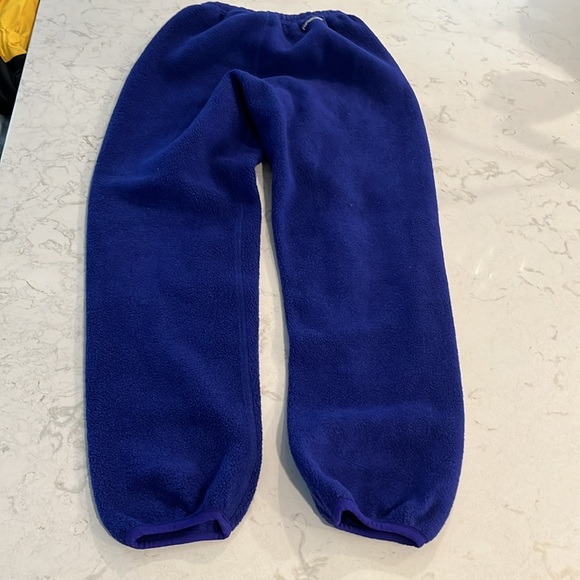 Patagonia Fleece Kids sz 12 Purple 2pc Outfit - Picture 11 of 14